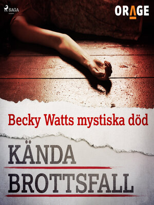 Becky Watts mystiska död - Audiobook